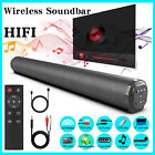 22 inch Powerful Tv Sound Bar 4 Speakers Subwoofers For Tv Home Theater w/Remote