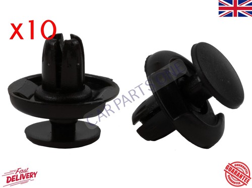 10 clip di rifinitura in plastica rivestimento passaruota adatte a Honda Civic 91501S04003 - Foto 2 di 3