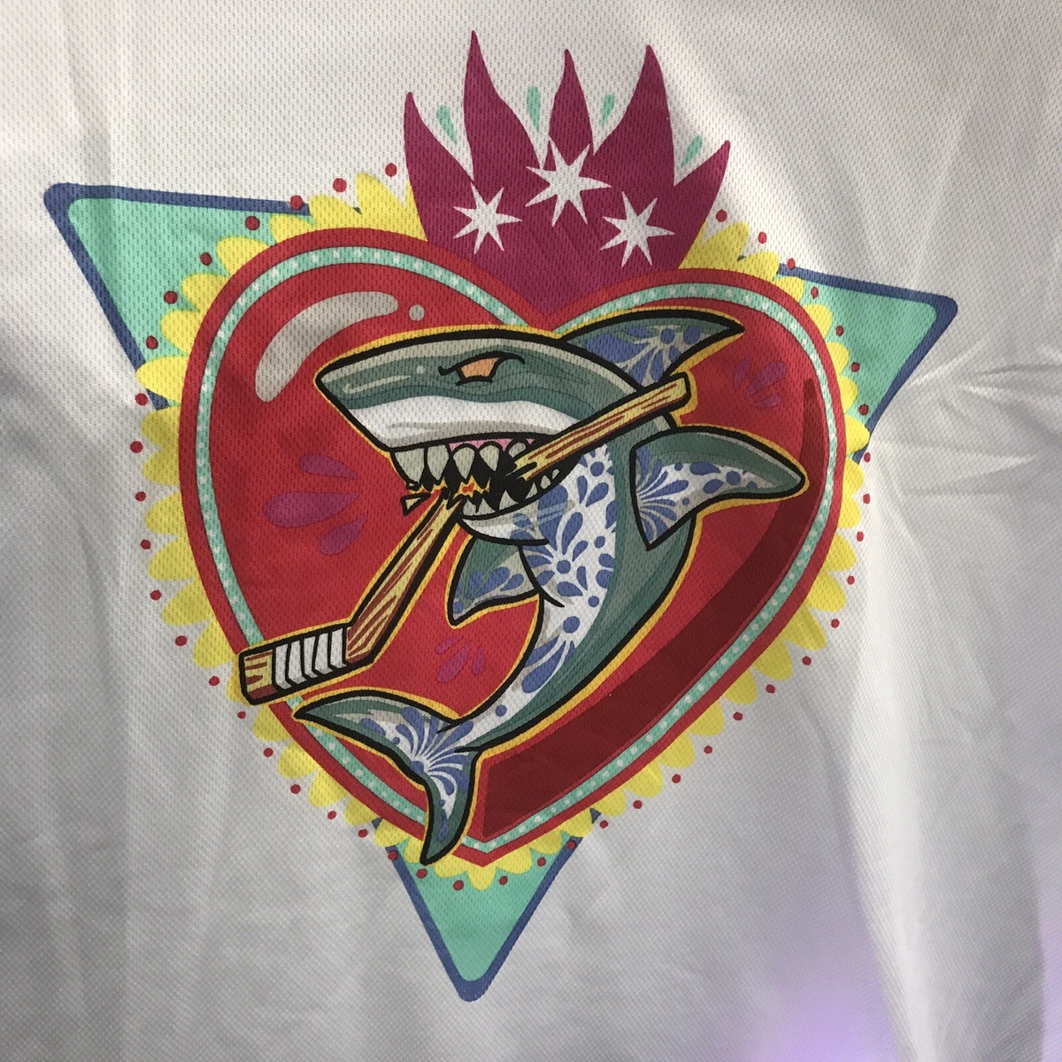 San jose sharks clearance los tiburones jersey