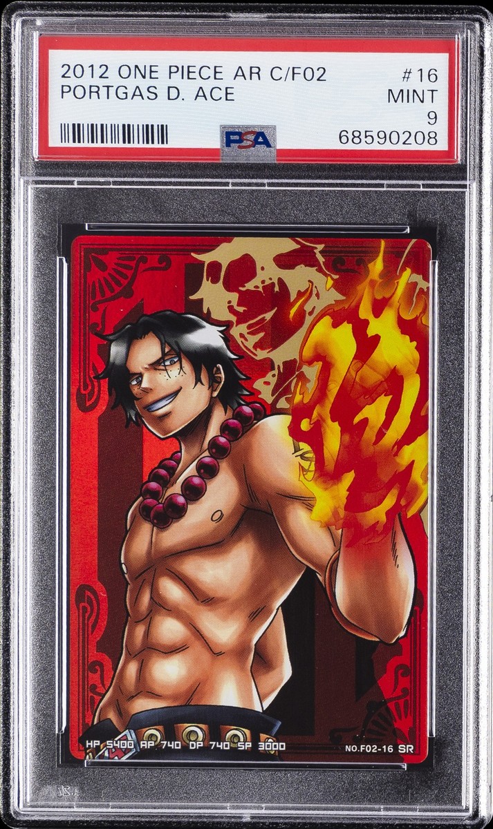 2012 CARDDASS ONE PIECE JAPANESE AR CARDDASS FORMATION 02 PORTGAS