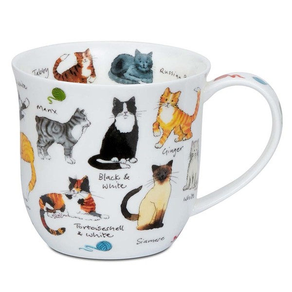 Dunoon Becher Cumbrae Cat Breeds 0,45L Porzellan Katzen 292025 Kaffeebecher-image