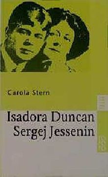 Isadora Duncan und Sergej Jessenin. Der Dichter und... | Buch | Zustand sehr gut