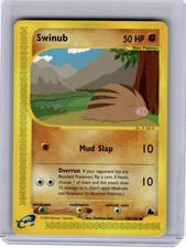 2003 Pokemon—Swinub #108 Skyridge—Common Nonholo [Moderately Played]