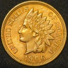 1906 Indian Head Cent - UNCIRCULATED RED BEAUTY, GREAT IN HAND - FREE SHIPPING
