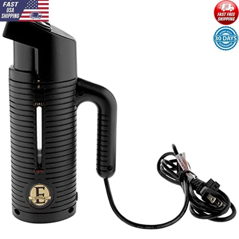 Portable Handheld Steamer 120V 2.84L Water Capacity Travel Garment Care Black
