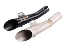 51MM Universal Motorcycle Slip On Exhaust Pipe Muffler Silencer for Honda etc UK