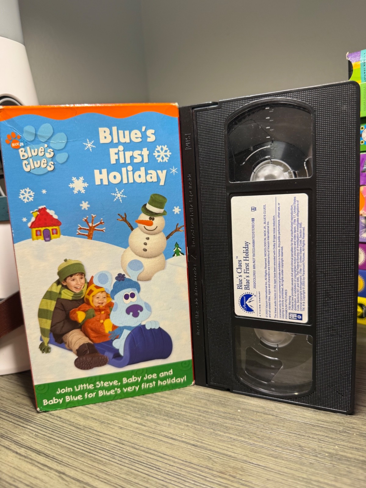 Blues Clues - Blues First Holiday (VHS, 2003)