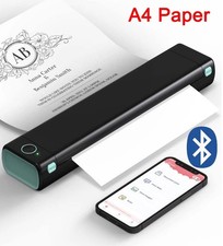 Original Phomemo M08F Wireless Portable A4 Bluetooth Thermal Printer Inkless New