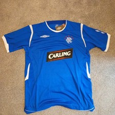 Rangers Retro Carling Shirt Size XL
