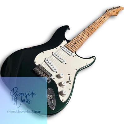 Greco WS-STD Dark Green Strat Type Electric Guitar Made in Japan