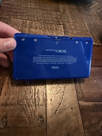 Nintendo 3 DS Cobalt Blue 6 Games Included Tested Working With Charger And Case