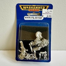 Warhammer 40K Chaos Terminator w/ Bolter-Flamer METAL NIB 1996 Citadel OOP 8063B
