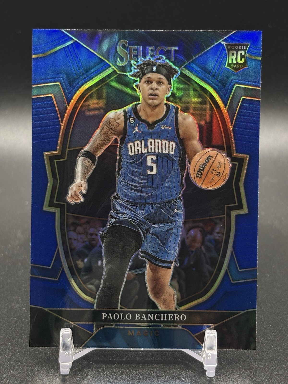 2022-23 Panini Select - Concourse Paolo Banchero #72 Blue Prizm (RC)