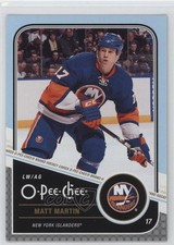 2011-12 O-Pee-Chee Matt Martin #492 t3w