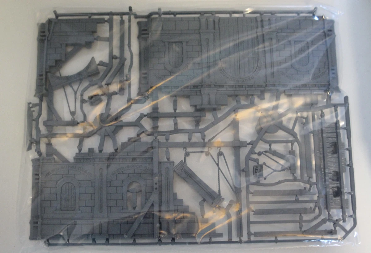 Lot Décors Médiévaux Fantasy Pour Warhammer Age Of Sigmar / Mordheim