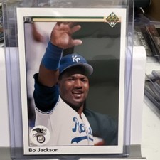 Upper Deck 1990 Bo Jackson #75 Kansas City Royals American League Top Vote Gett…