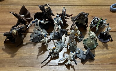 Star Wars Battle Packs Unleashed : Huge ROTS lot 501st, 212th, Jedi, & Sith