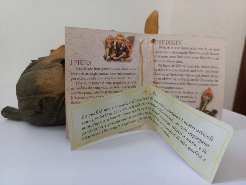 PIXIES DA COLLEZIONE ELFI FOLLETTI PORTA FORTUNA soprammobili - Immagine 3 di 4