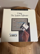 Commodore Amiga - Using the System Software Manual Binder 1991 Vintage Good Cond