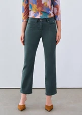 Fdj Olivia Ankle Boot Cut Denim Jeans Spruce