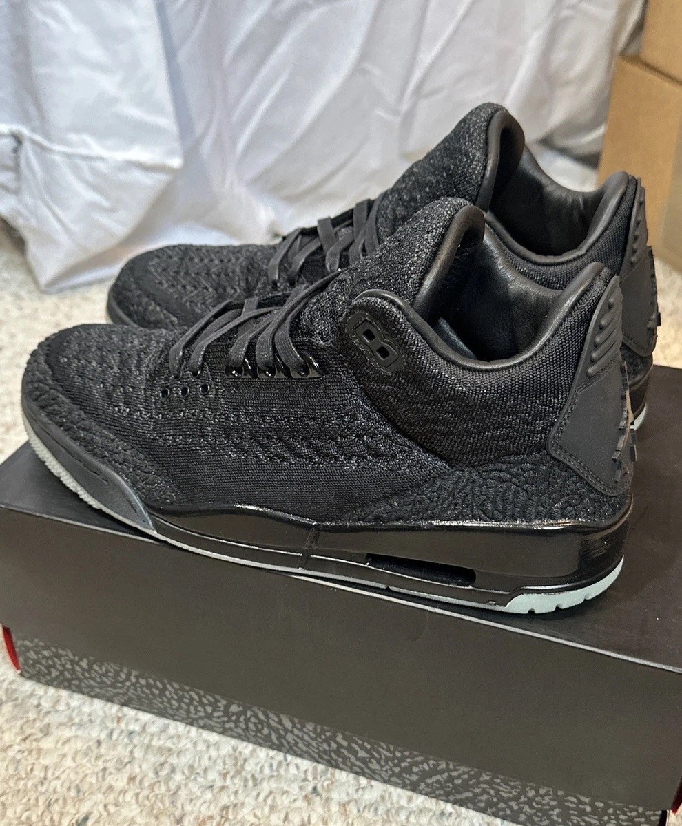 air jordan 3 flyknit black cat