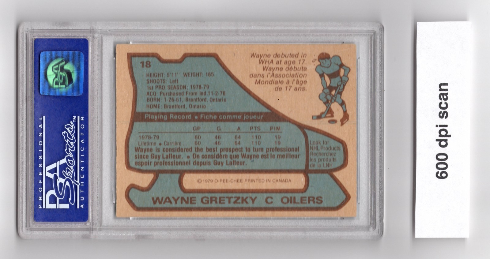 PSA 8 WAYNE GRETZKY 1979 O-Pee-Chee Card NICELY CENTERED O.P.C. ROOKIE CARD view 3