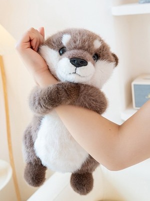 Super Süßes Otter Kuscheltier mit Magnet und Füllung - Plüschtier Geschenk