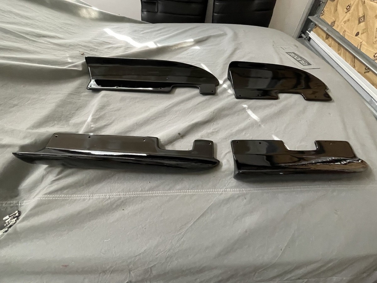New 95-02 BMW Z3 Coupe/Roadster Hamann Aero Foils-4 Pcs•Schwartz