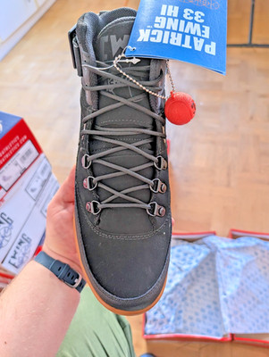Patrick Ewing 33 HI WINTER   - Sneaker high - black gum - EU 42,5