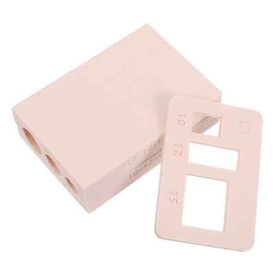 2 Pcs Clay Round Mold Modeling Tools Molds for Bead Roller Maker Measuring