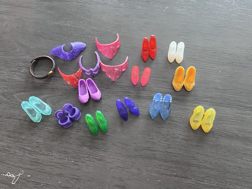 Hasbro Disney Royal Shimmer Princess SHOES LOT 11 Pairs - Picture 1 of 3