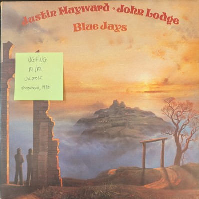 Justin Hayward John Lodge Blue Jays Vinyl Record VG+/VG THS 12 1975