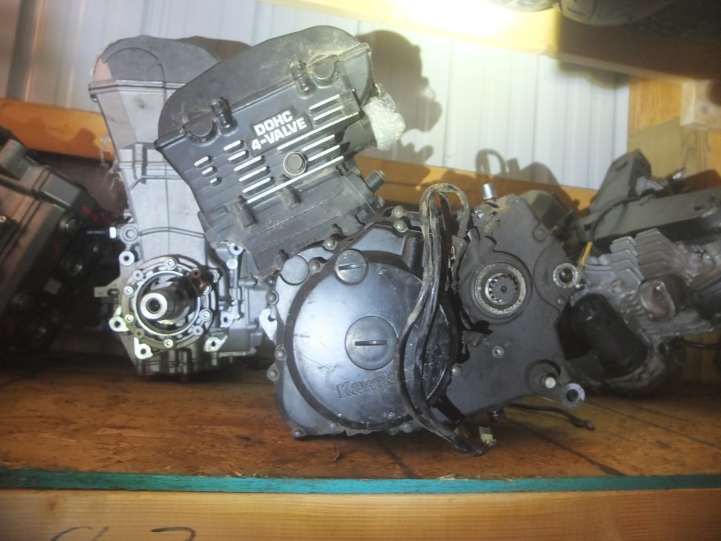 98 Kawasaki KLR 250 KLR250 Engine Motor