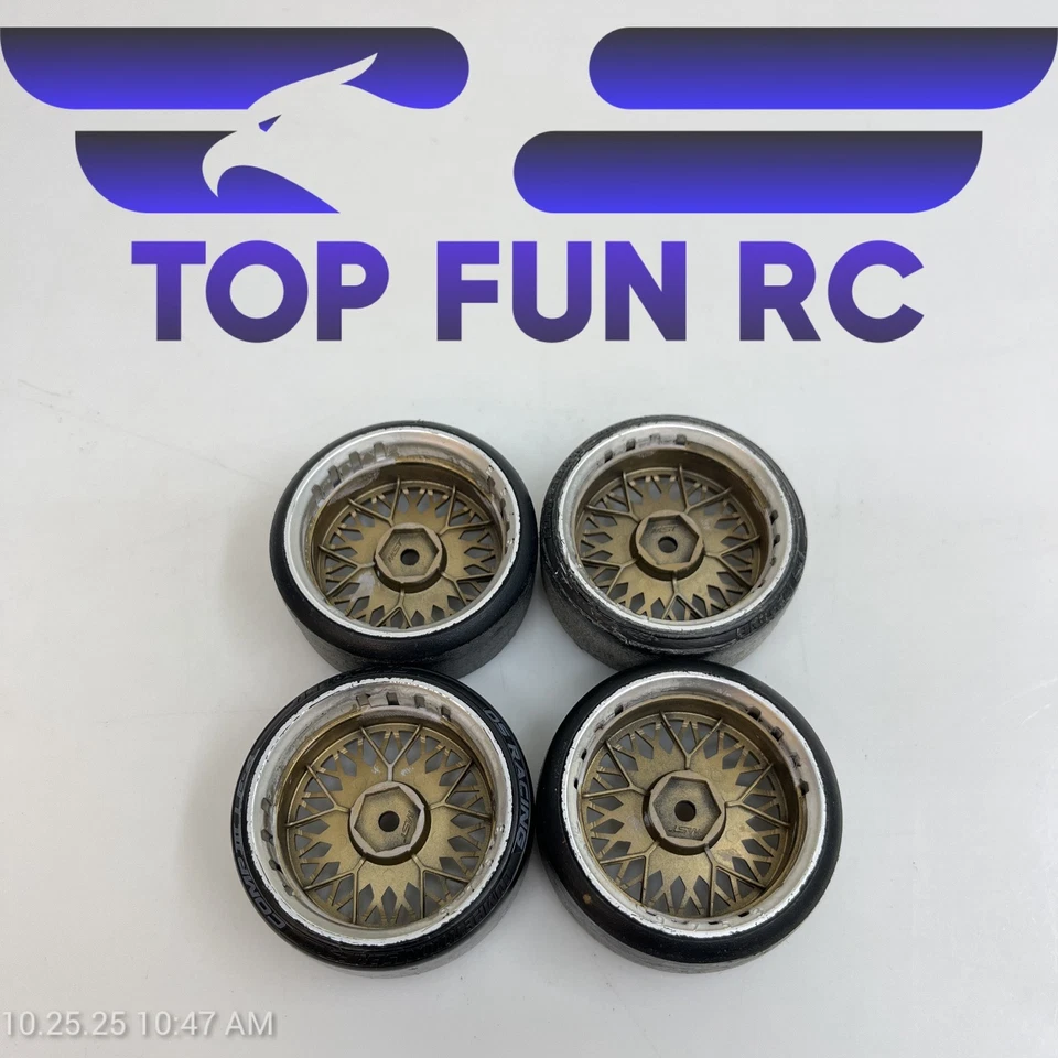 MST 1/10 Scale Drift Tires & Wheels Machined Technology  - Image 3 of 4