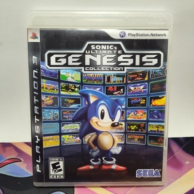 Sonics Ultimate Genesis Collection Sony PlayStation 3 PS3 Game Tested & Complete