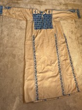 Vintage Palestinian Traditional Thobe- Hand-Embroidered Arabic Dress