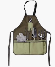 Gardening Apron, Garden Apron for Women with Pockets, Waterproof Cloth Tool A...