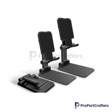 Fits iPhone iPad Adjustable Phone Tablet Desktop Stand Desk Holder Mount Cradle