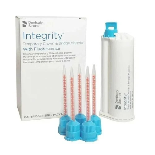 Dentsply Integrity Temporary Crown and Bridge Dental Material Cartridge Shade A2 2
