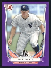 2014 Bowman #BP9 Eric Jagielo Prospects Purple New York Yankees
