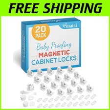 Child Proofing Magnet Locks - Easy Adhesive Installation