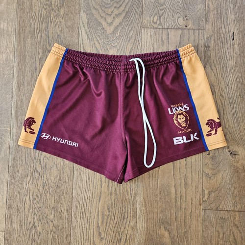 Brisbane Lions Academy BLK AFL Shorts Size L/36 - Picture 1 of 4