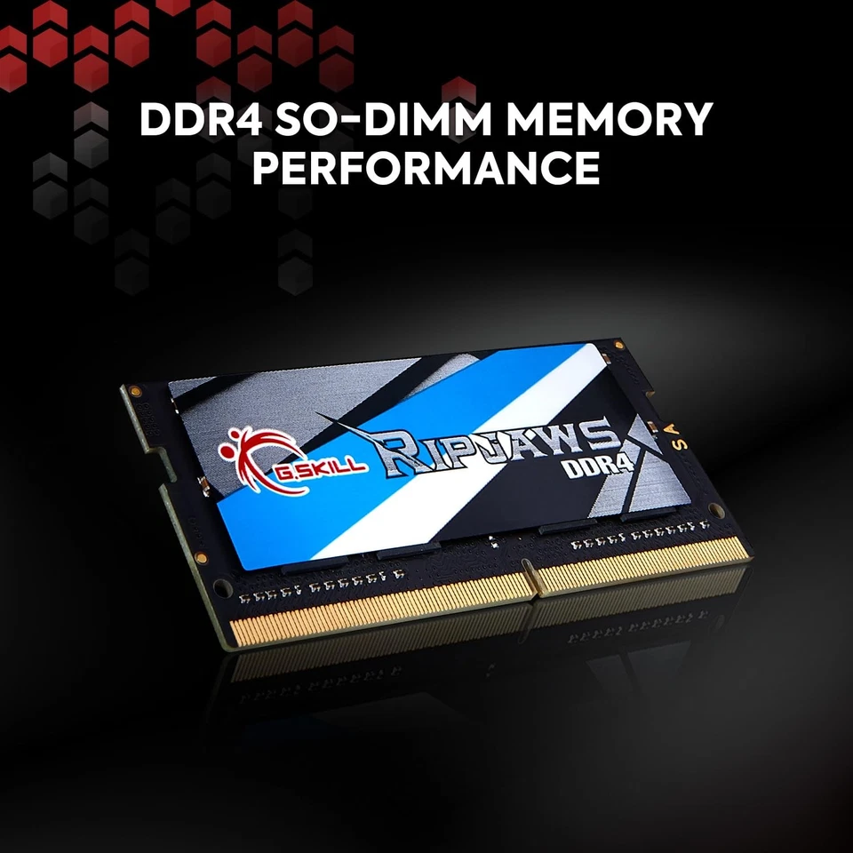 Ripjaws DDR4 SO-DIMM Series DDR4 RAM 8GB (1x8GB) 3200MT/s CL22-22-22-52 1.20V... - Image 2 of 3