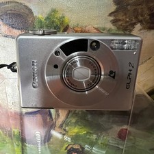 Canon ELPH 2 Digital Camera Silver with Case Untested AS IS