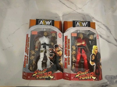 AEW Unrivaled Street Fighter Limited Edition Set Of 3