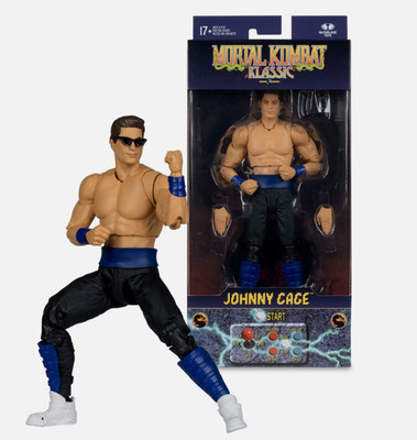 New McFarlane Toys Mortal Kombat Klassics Johnny Cage Action Figure Wave 4 2026
