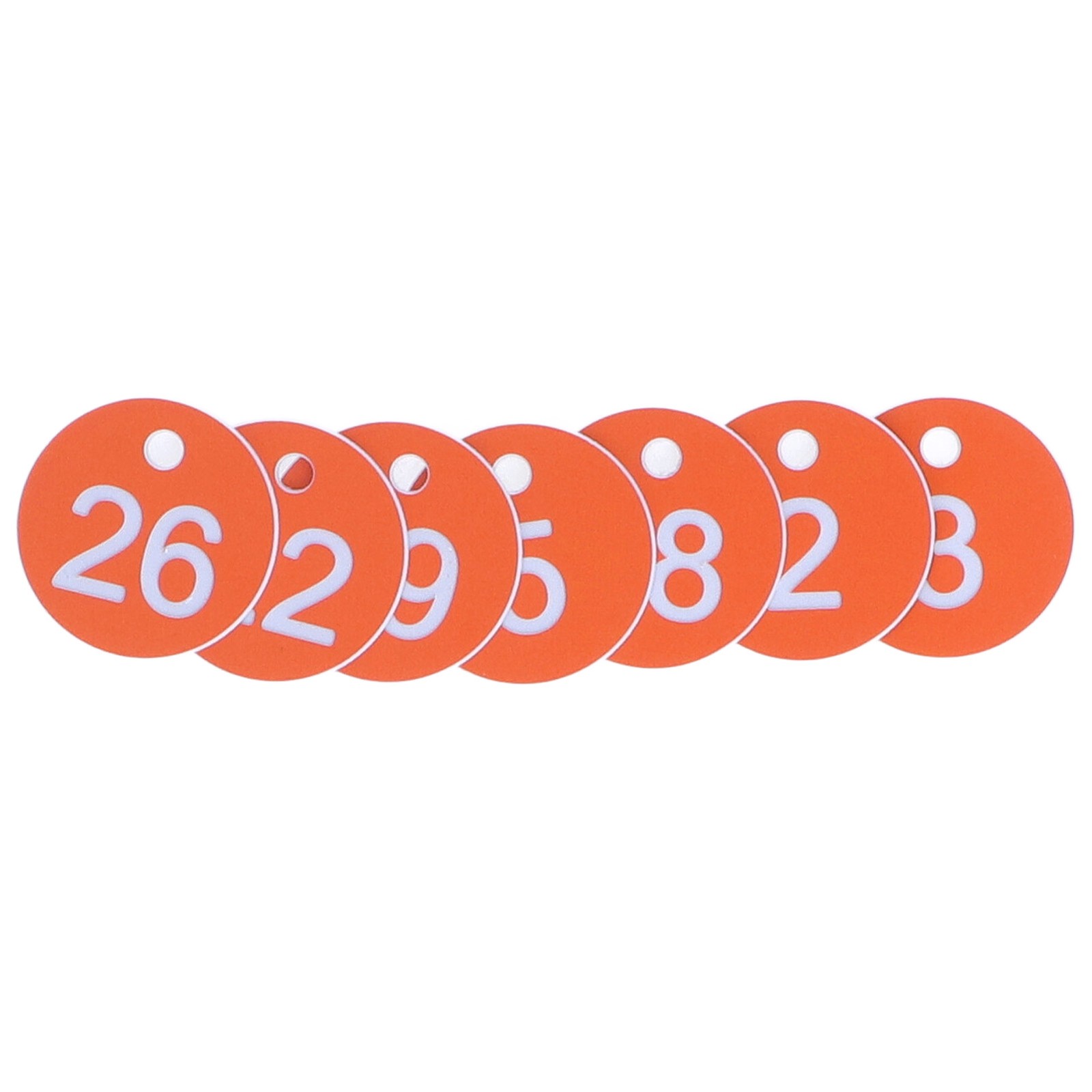 50Pcs Numbered Label Round Simple Beautiful Beehive Tag Breeding Supplies For