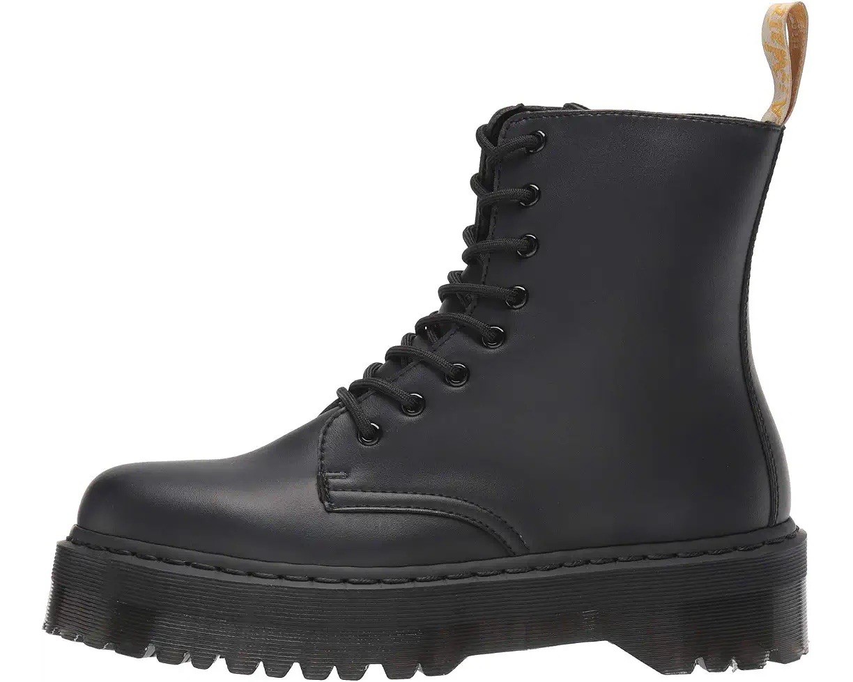 Dr. Martens Jadon II Mono Vegan Men's 11 Women's 12 Unisex Black Leather Boots image 5