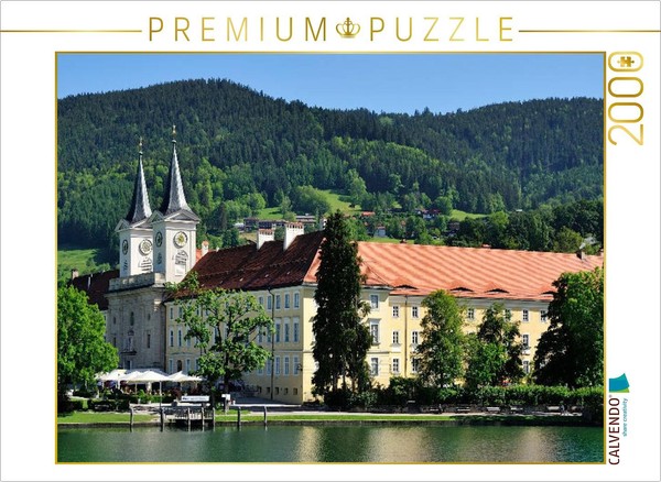 Calvendo Puzzle Tegernsee Castle | 2000 Pieces, Finished Size 35.4 × 26.4 In (90-image