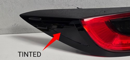 (TINTED) 2022 2023 2024 Toyota GR86 Subaru BRZ Left Driver Tail Light LED OEM - Picture 2 of 7